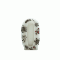 Gelukkig Nieuwjaar 2024,glimmende wonderkaars set van 4 stuks.