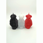 Apen Beeld Horen/Zien/Zwijgen  150x50x100 mm.