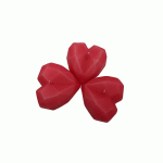 Drijfkaarsjes, Drijfkaarsen Hartjes, set van 3 stuks