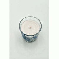 Kaars in glas Delft blauw 70x70 mm