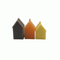 Nederlandse Grachtenhuisjes Souvenir Kaarsen set van 3 stuks