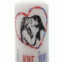 Valentijn Kaars, I Love You