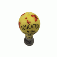 Leuke Kaars Lamp met boodschap