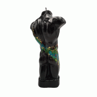 Sexy Mannelijke Torso Figuurkaars Mannelijke Figuur Kunstwerk Art object Naked Body Torso