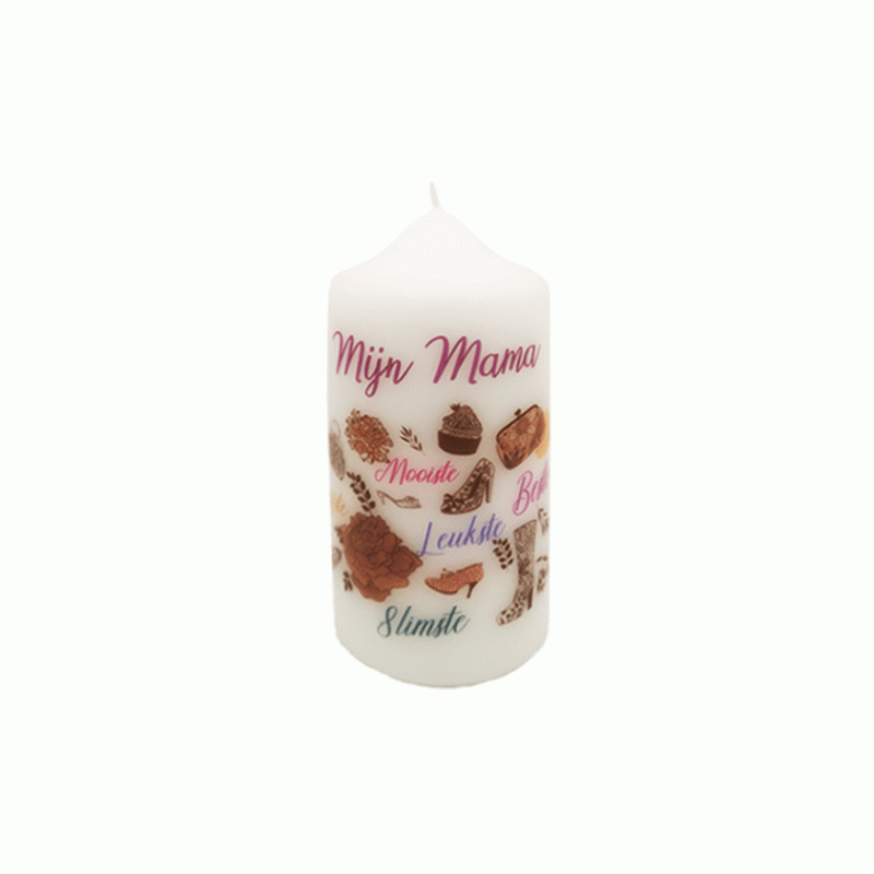 Moederdag cadeautje Kaars Mijn Leukste Mama