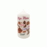 Moederdag cadeautje Kaars Mijn Leukste Mama