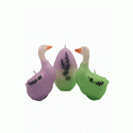 Paaskaarsen Kleurrijke Ganzen set van 3 stuks