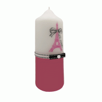 Valentijn Kaars Paris Rosé