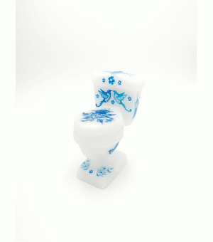 Toiletpot kaars Hollandse Blauwe 70x120 mm