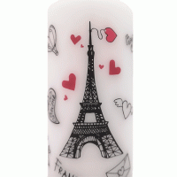 Valentijn Kaars CITY OF LOVE