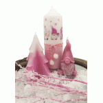 Kerstkaarsen Kerstboom met Kabouter Kaarsen set van 3 stuks