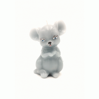 Muis Figuurkaars 50x50x80 mm Muis Figuurkaars 50x50x80 mm