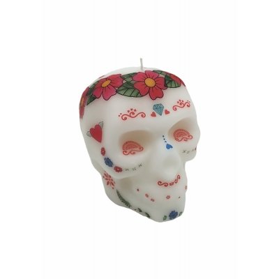 Halloween kaars Schedel Happy Halloween Halloween kaars Schedel Happy Halloween
